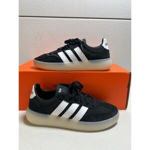 Adidas Samba Millennium Black White Gum Platform Sneakers 7.5w #2621